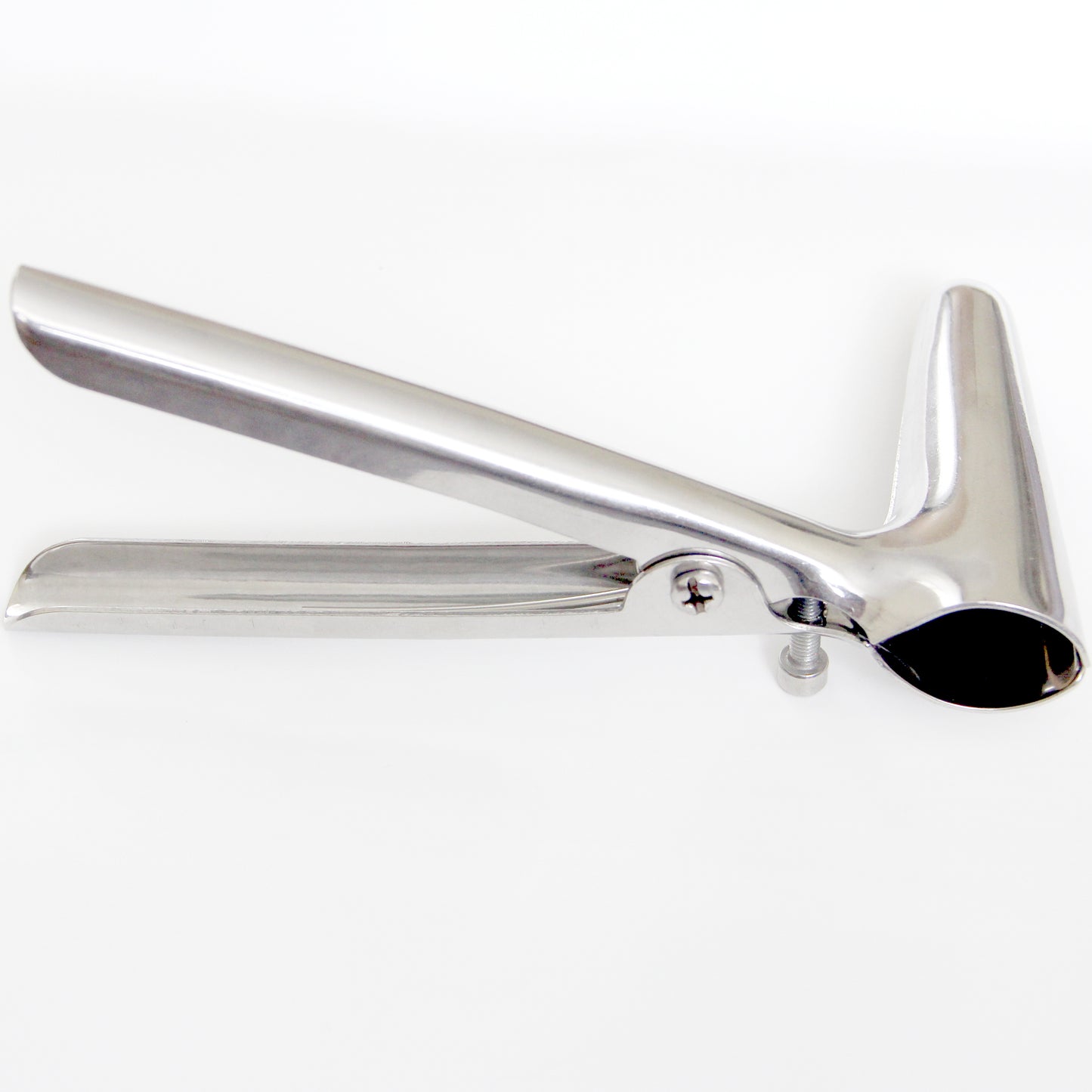 Stainless Steel Gynecological Speculum – BDSM & Medical Roleplay Tool, Adjustable Cold Steel Kink Gear