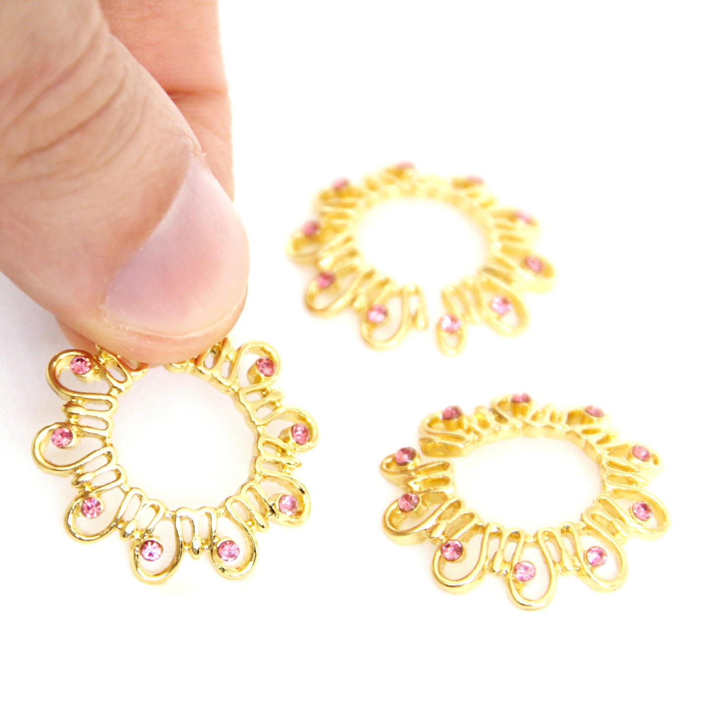 Flower Nipple Clamps. Кings steel nipple BDSM jewelry. Тoy for women erotic gift. Intimate couples Non piercing rings 2Pcs. Fake nipple ring