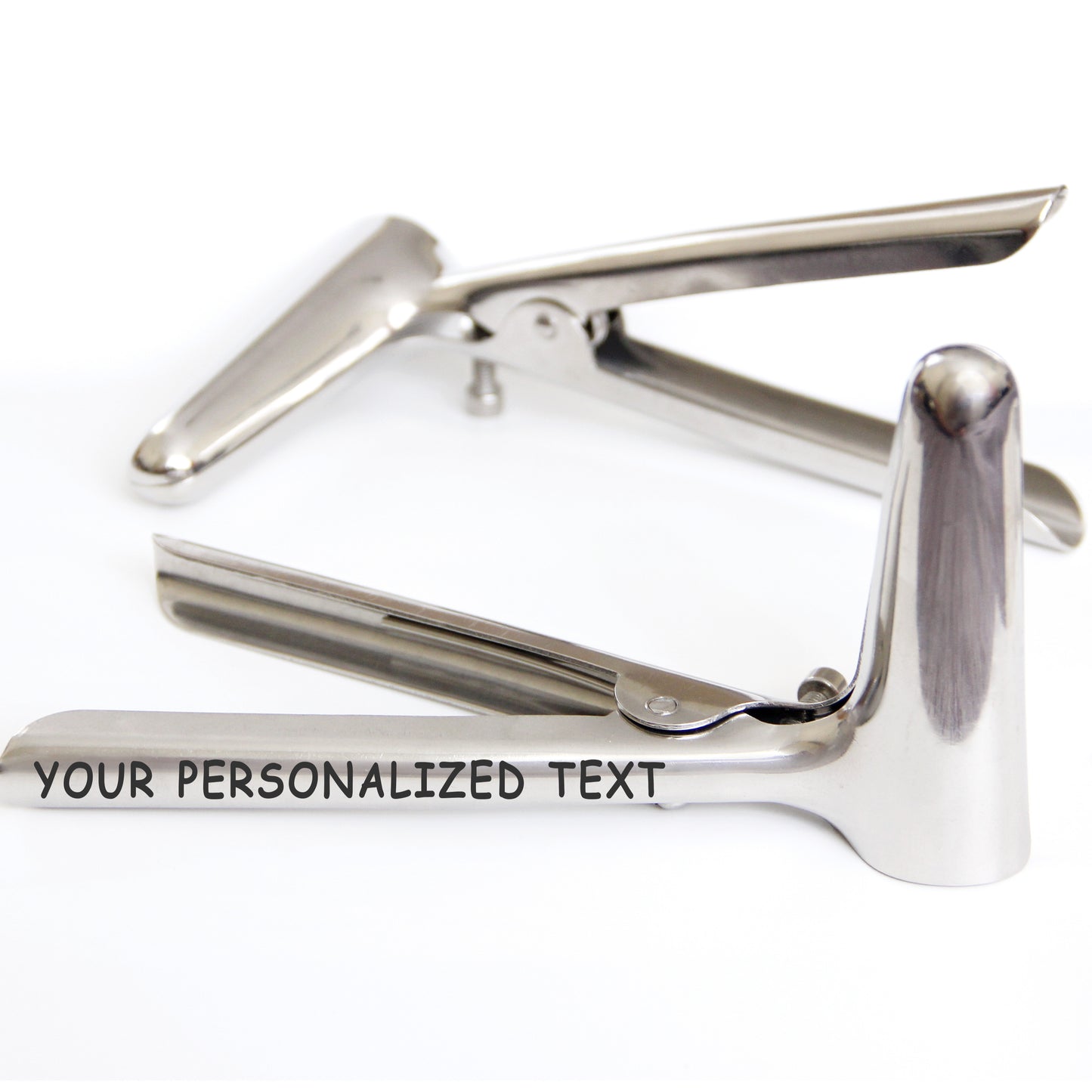 Stainless Steel Gynecological Speculum – BDSM & Medical Roleplay Tool, Adjustable Cold Steel Kink Gear
