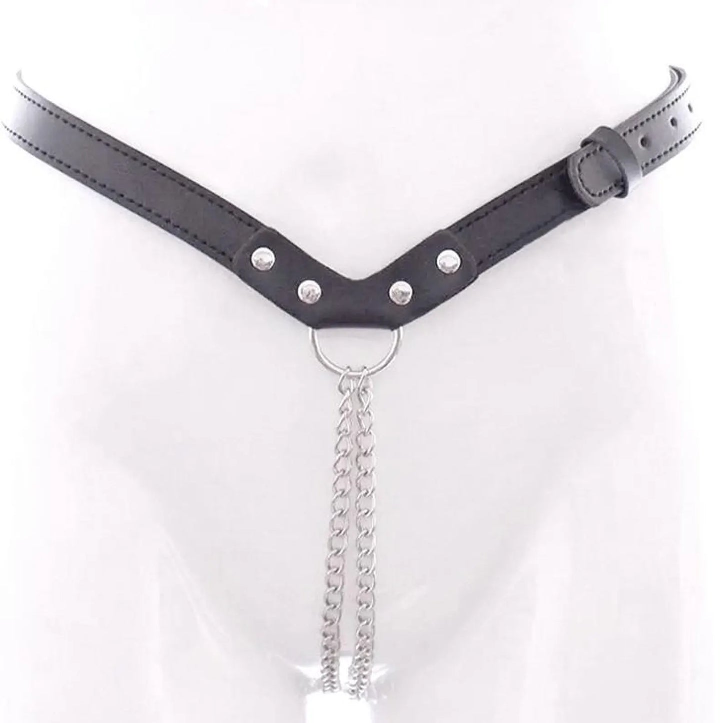 Erotic сhain thong ladies gift. Sex toys panties BDSM string. Leather underwear slave intimate. Mature female chastity belt pussy jewelry